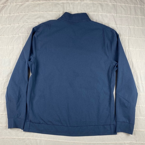 Lululemon Airing Easy Jacket Men's Size XL Mach Blue Full Zip Athleisure Ripstop - Picture 7 of 10